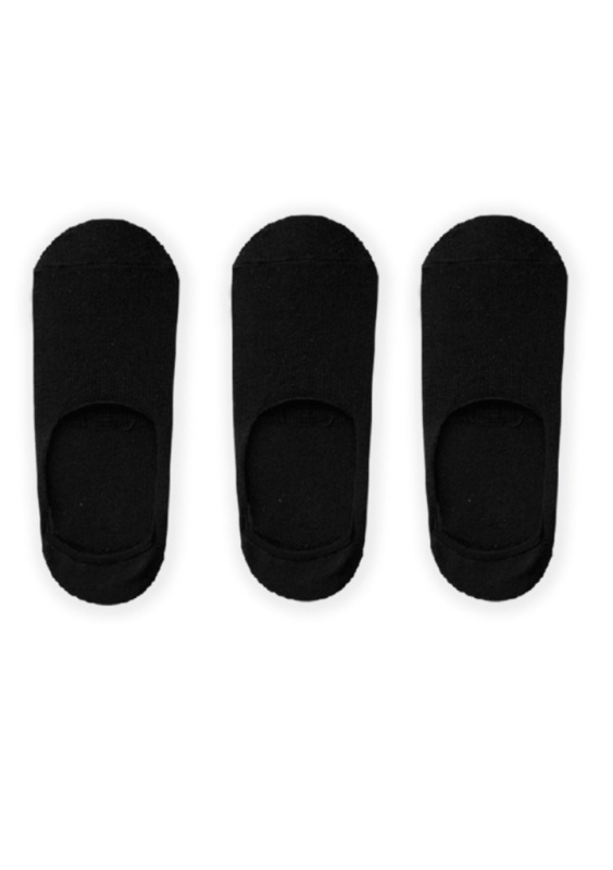 Pánské ponožky John Frank JF3NS01 - 3PACK Barva: Černá, Velikost: UNI