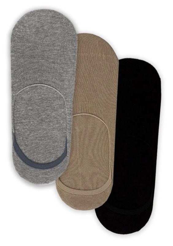 Pánské ponožky John Frank JF3NS03 3pack Barva: Vícebarevná, Velikost: UNI