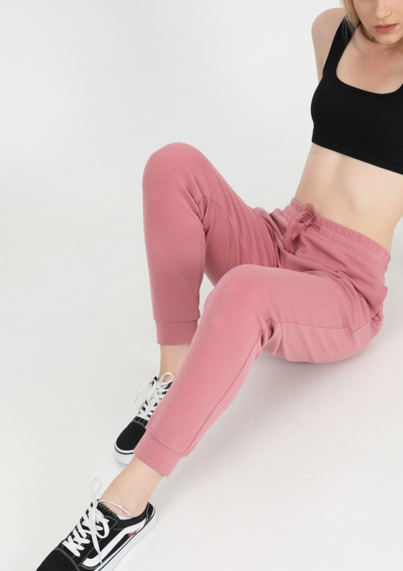 Dámské tepláky John Frank WJFJG02-COMFY Barva: Růžová, Velikost: L