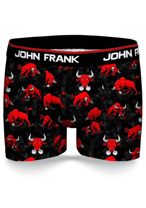 Boxerky JOHN FRANK JFBD332 Barva: Černá, Velikost: S