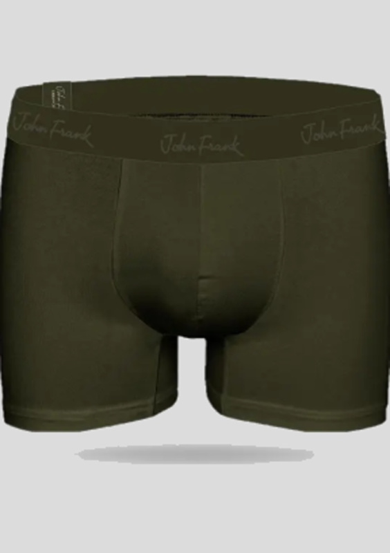 Pánské boxerky John Frank JFBMOD10 Barva: Zelená, Velikost: L