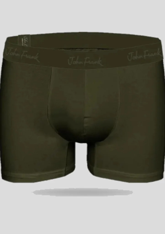 Pánské boxerky John Frank JFBMOD10 Barva: Zelená, Velikost: XXL