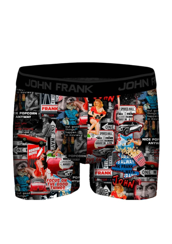 Boxerky JOHN FRANK JFBD352 Barva: Vícebarevná, Velikost: L