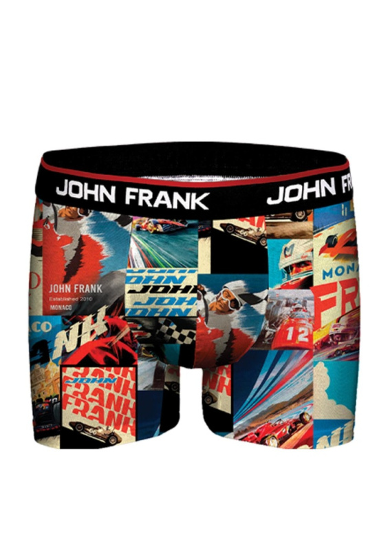 Boxerky JOHN FRANK JFBD357 Barva: Vícebarevná, Velikost: M