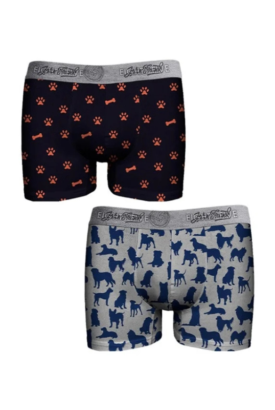 Boxerky JOHN FRANK JF2BEF29 2PACK Barva: Vícebarevná, Velikost: M