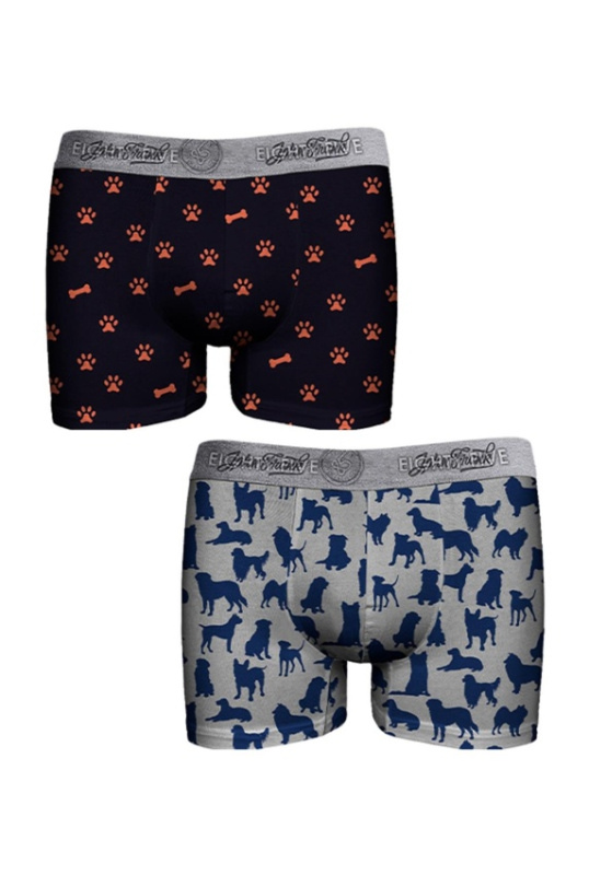Boxerky JOHN FRANK JF2BEF29 2PACK Barva: Vícebarevná, Velikost: M