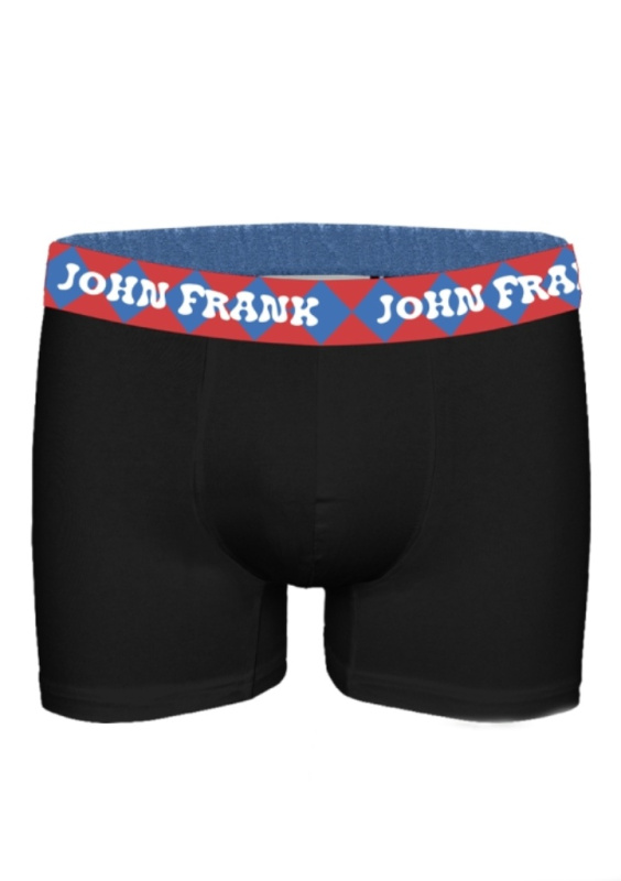 Boxerky JOHN FRANK JFBMODHYPE41 Barva: Černá, Velikost: L