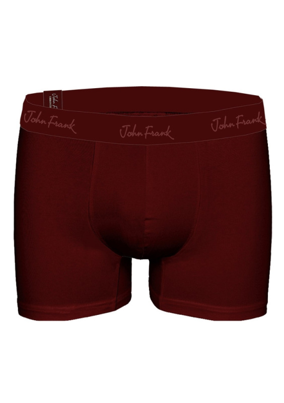 Boxerky JOHN FRANK JFBMOD10 Barva: Bordó, Velikost: S