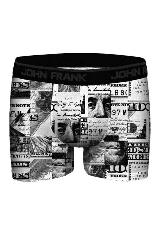 Pánské boxerky John Frank JFBDMOD100 Barva: Vícebarevná, Velikost: XXL