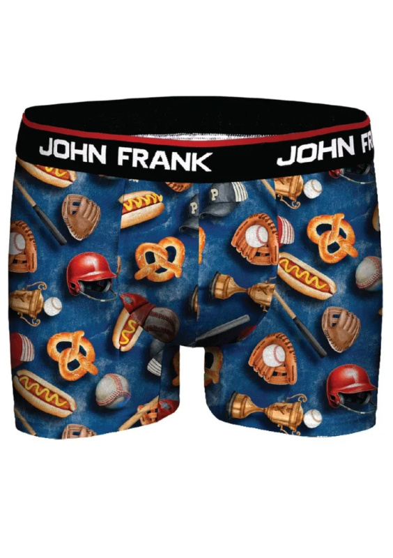 Boxerky JOHN FRANK JFBD363 Barva: Vícebarevná, Velikost: S