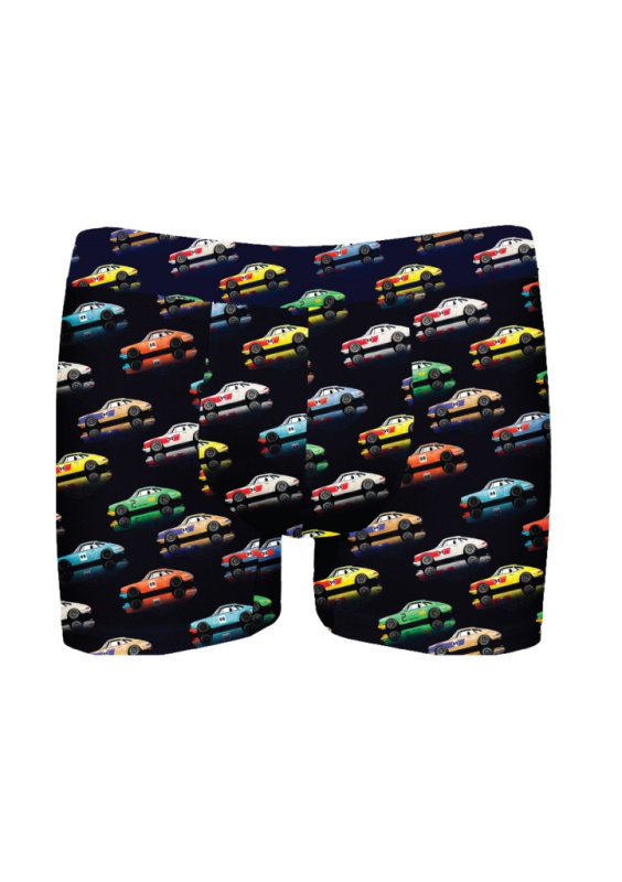 Boxerky JOHN FRANK JFBDWPMOD503 Barva: Černá, Velikost: XXL