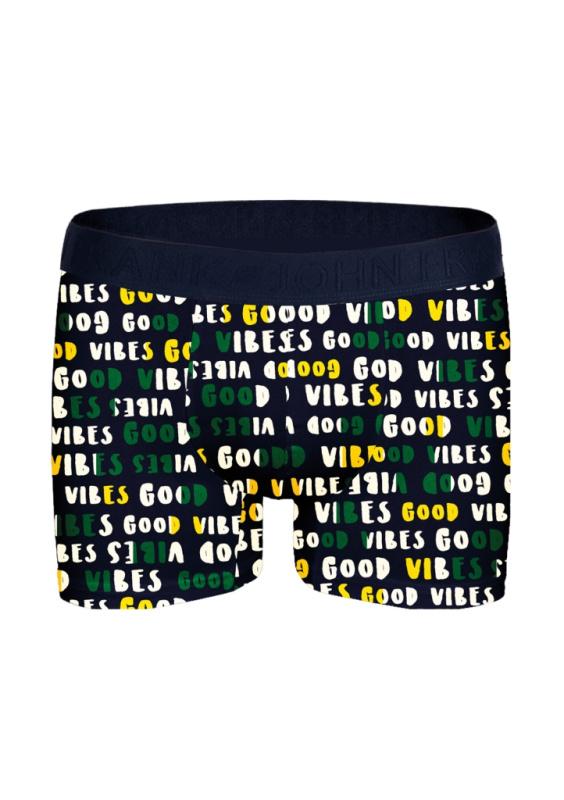 Boxerky JOHN FRANK JFBBP605 Barva: Černá, Velikost: XL