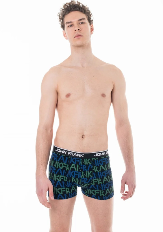Boxerky JOHN FRANK JFBBP610 Barva: Černá, Velikost: L