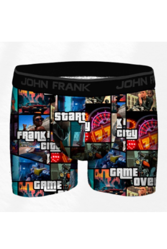 Boxerky JOHN FRANK JFBDMOD116 Barva: Vícebarevná, Velikost: M