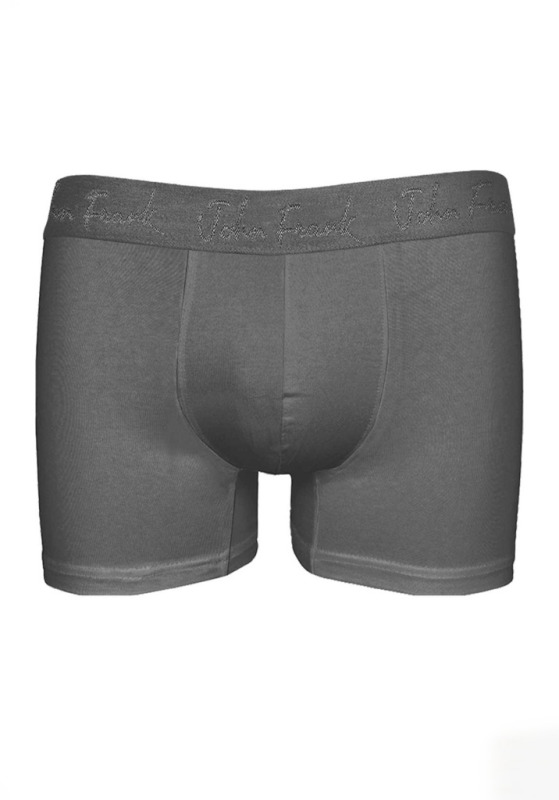 Pánské boxerky John Frank JFBMOD10 Barva: Šedá, Velikost: L