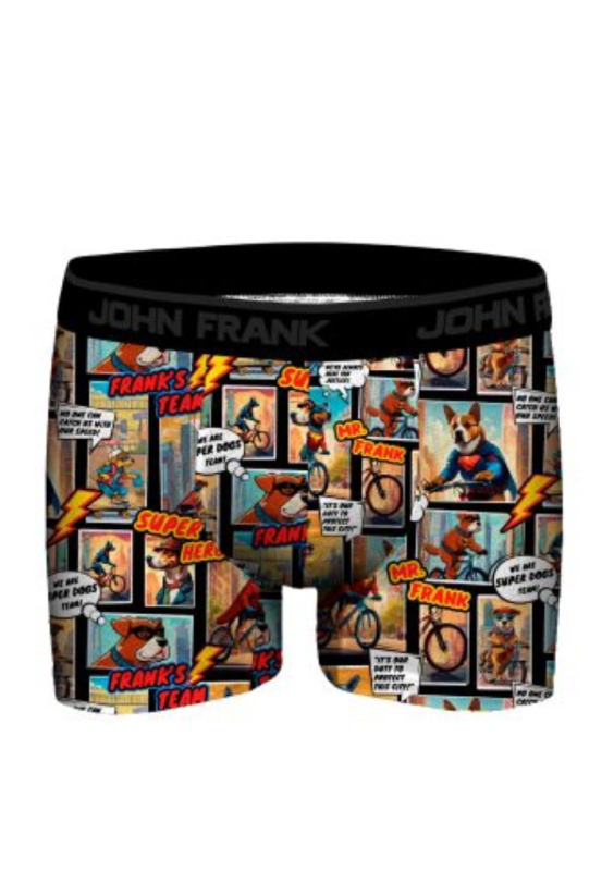 Boxerky JOHN FRANK JFBDMOD122 Barva: Vícebarevná, Velikost: M
