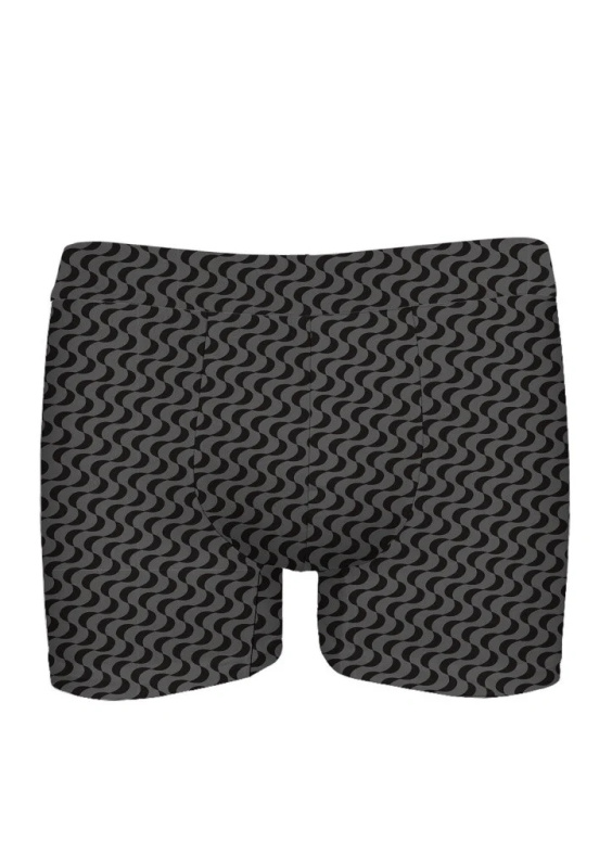 Boxerky JOHN FRANK JFBUCWB603 Bias Barva: Šedá, Velikost: XXL
