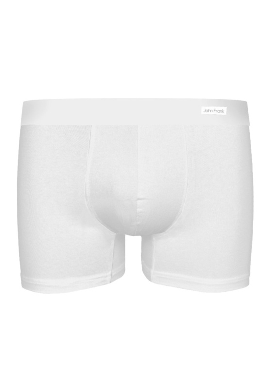 Boxerky JOHN FRANK JFBMODHNA01 Barva: Bílá, Velikost: S