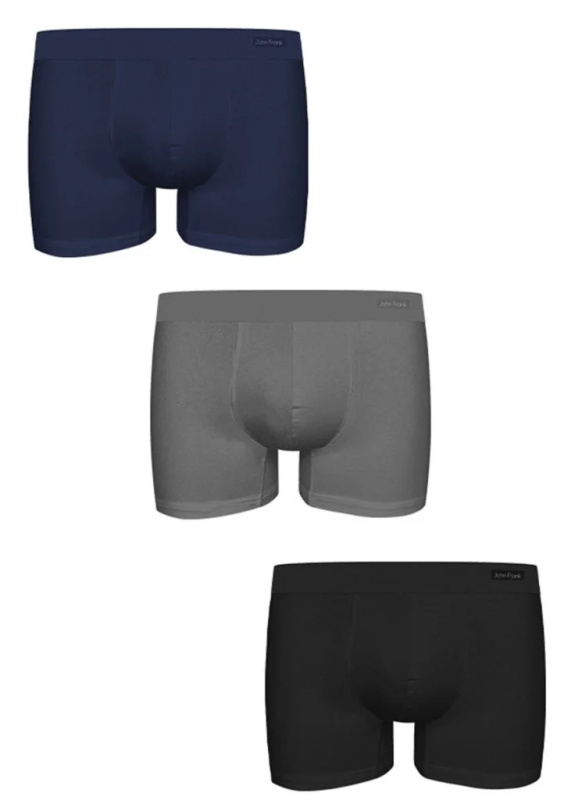 Boxerky JOHN FRANK JF3MODHNA01 3pack Barva: Vícebarevná, Velikost: L