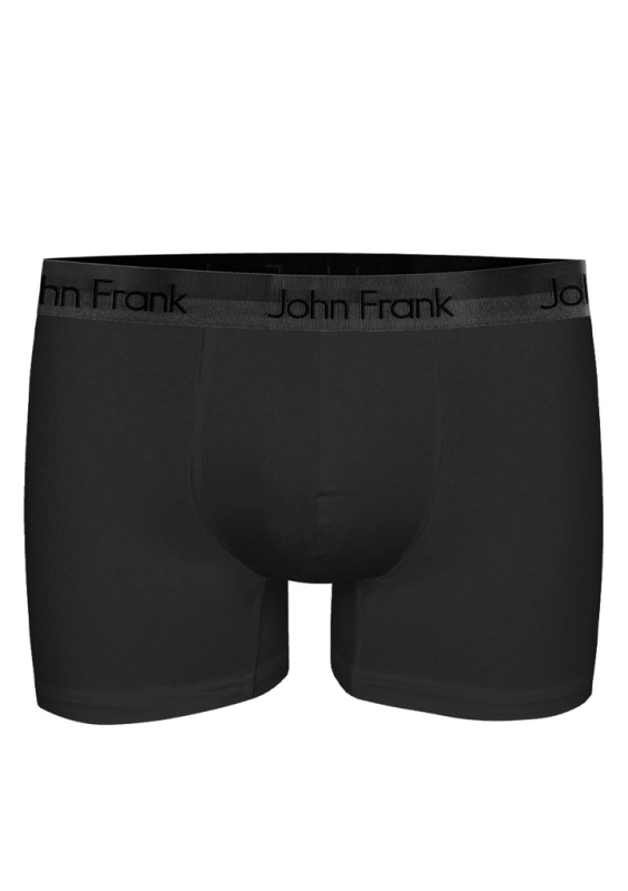 Pánské boxerky John Frank JFBPB01 Barva: Černá, Velikost: XXL