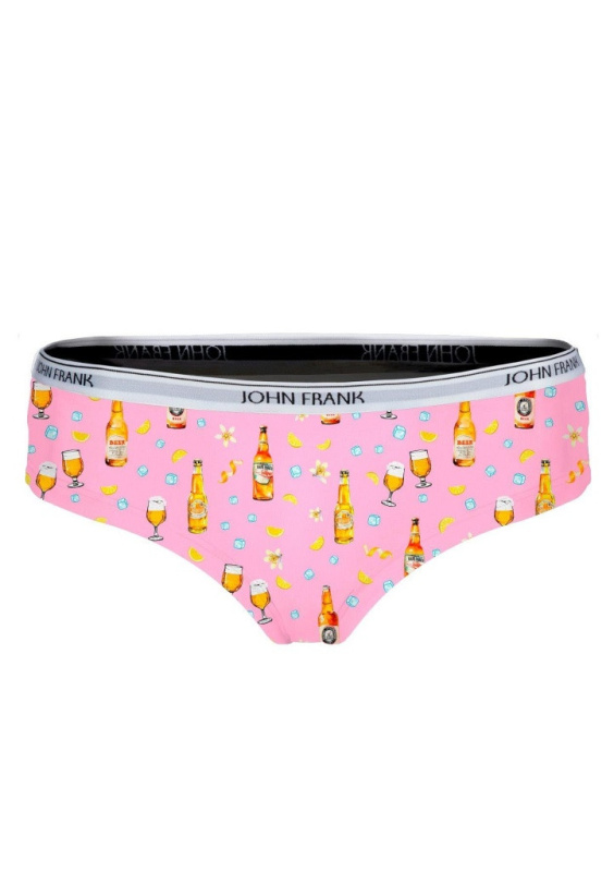 Dámské kalhotky John Frank WJFD-H66 Barva: Růžová, Velikost: XL