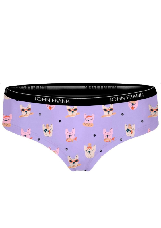 Dámské kalhotky John Frank WJFD-H64 Purple S