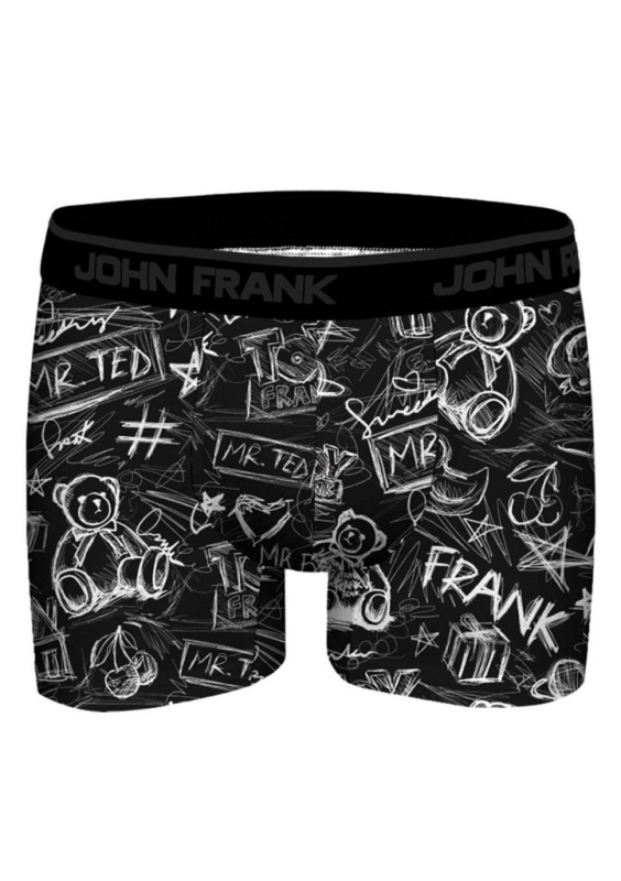 Pánské boxerky John Frank JFBDMOD126 Barva: Vícebarevná, Velikost: M