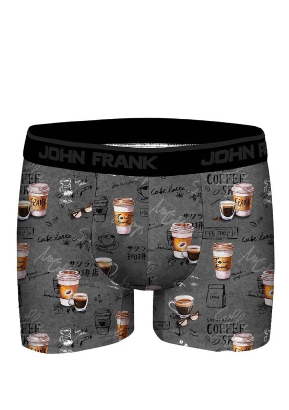 Pánské boxerky John Frank JFBD372 Barva: Vícebarevná, Velikost: L