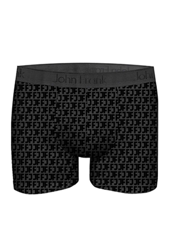 Pánské boxerky John Frank JFBJACQ20 Barva: Černá, Velikost: M