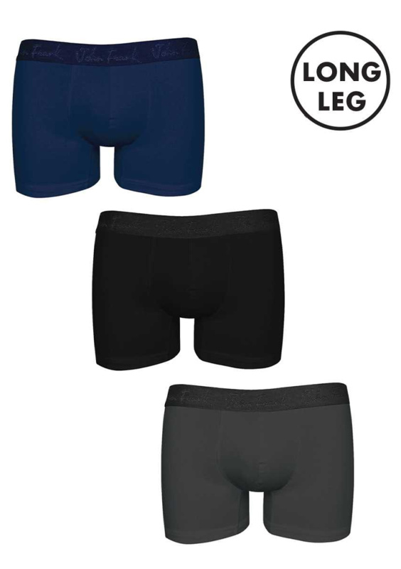 Pánské boxerky John Frank JF3BMODLONG01 3PACK Barva: Vícebarevná, Velikost: XXL