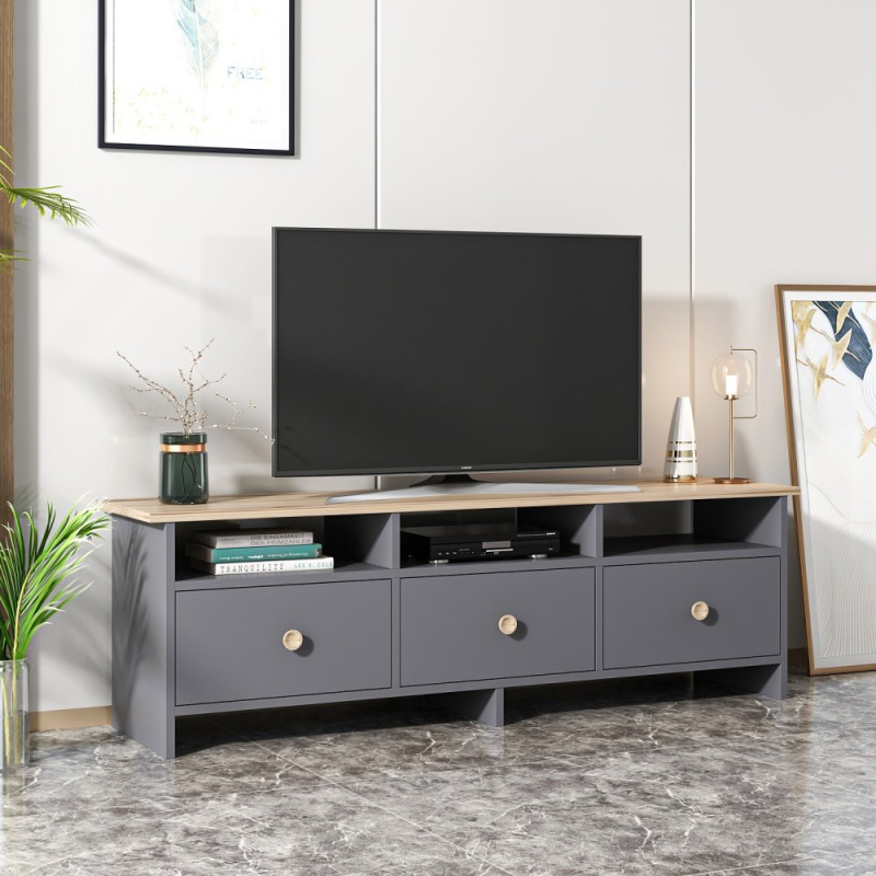 TV stolek Oslo - Anthracite