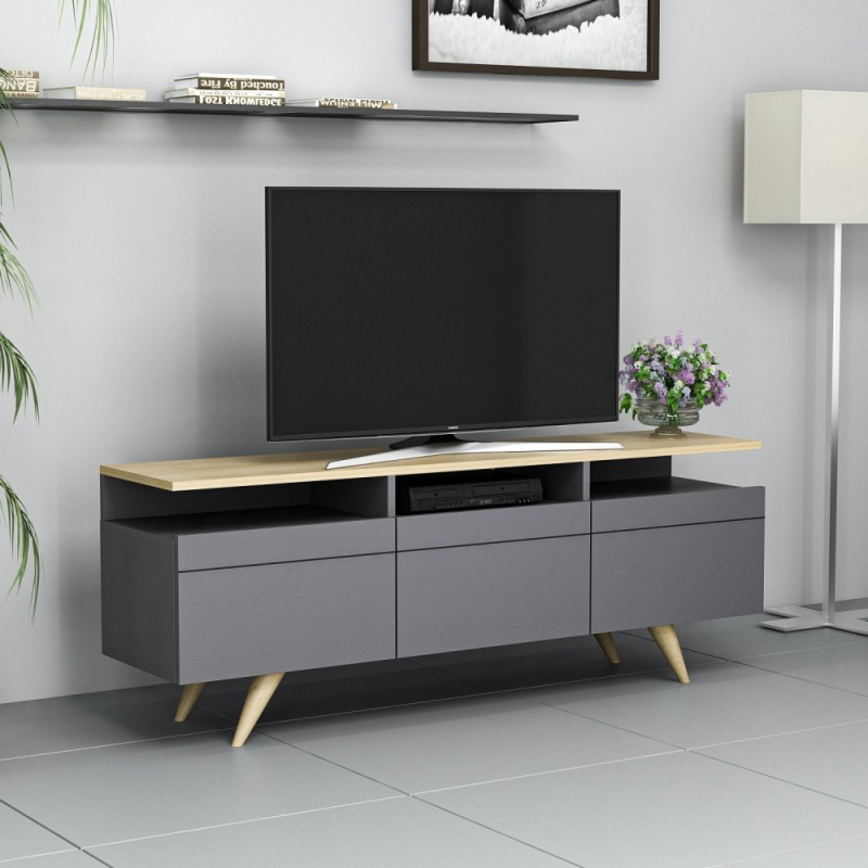 TV stolek Berlin 150 - Anthracite