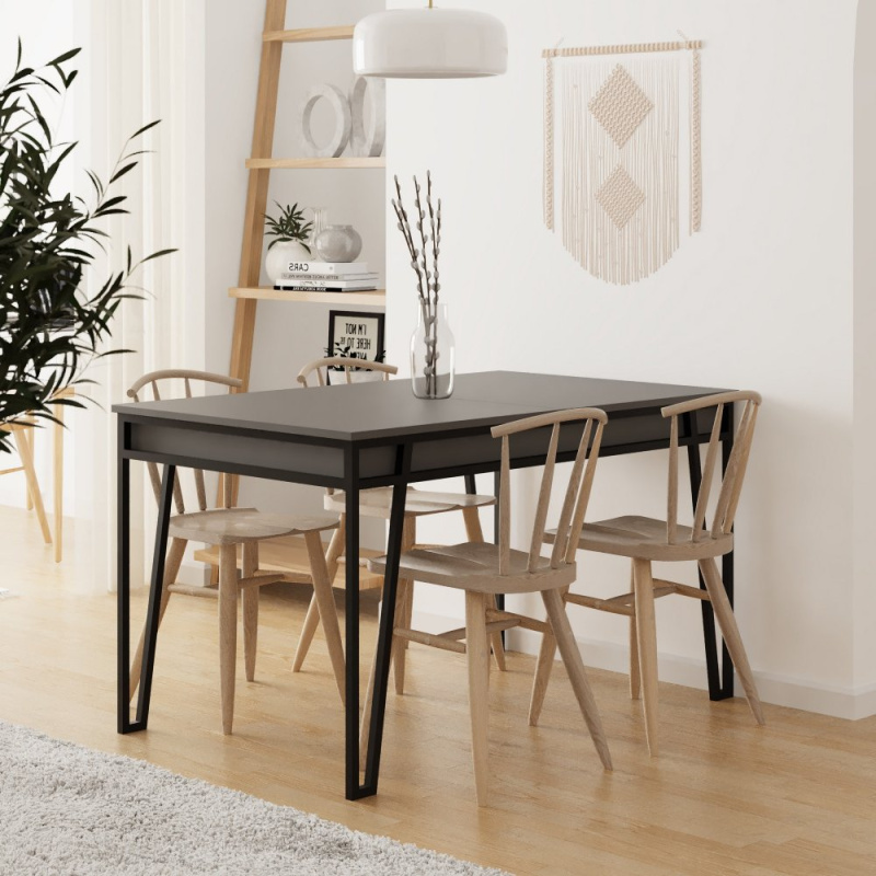 Extendable Dining Table Pal - Anthracite