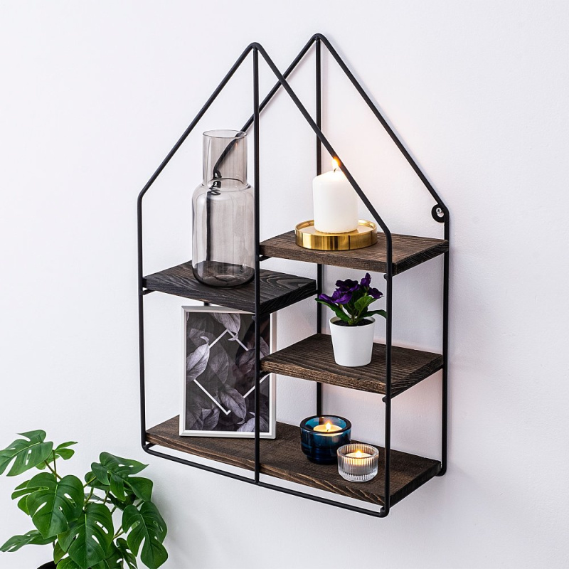 Nástěnná police Lilium