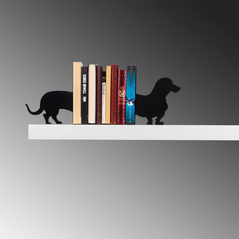 Metal Bookend Kitap tutucu 4 - Black