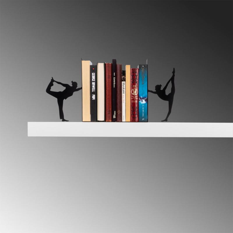 Metal Bookend Kitap tutucu 8 - Black