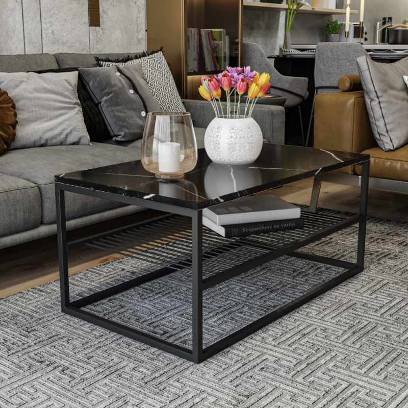 Konferenční stolek Asude - Black