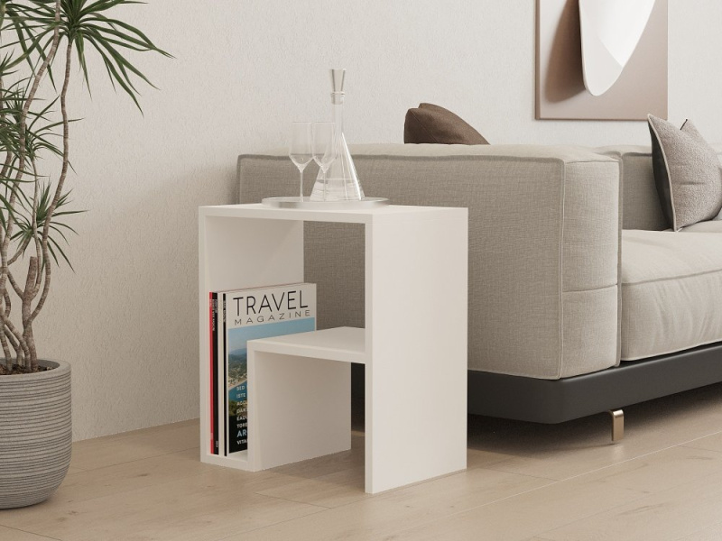 Odkládací stolek / Příruční stolek Yepa - White