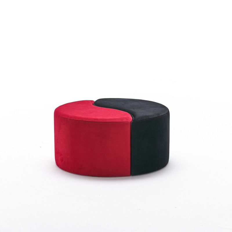 Puf Alis Puf - Red, Black