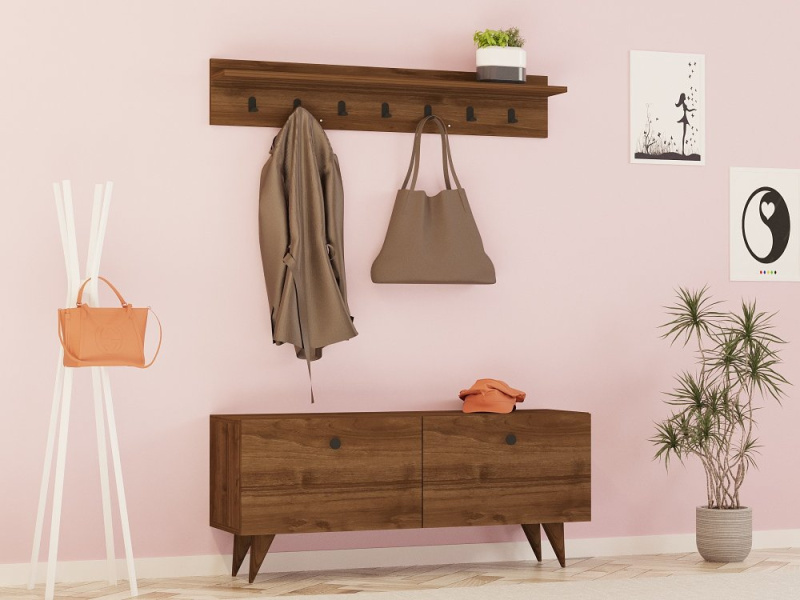 Předsíňová stěna Rupa - Walnut