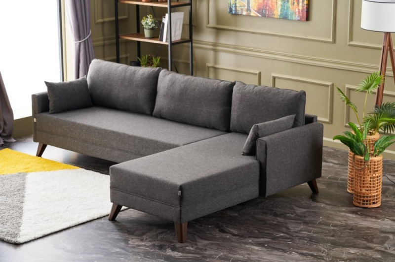 Rohová sedací souprava Bella Corner Sofa Right - Anthracite