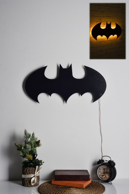 Dekorativní LED osvětlení Batman - Yellow