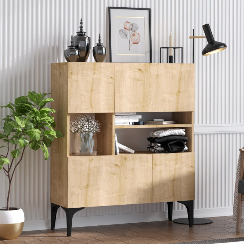 Konzolový stolek Krista - Sapphire Oak