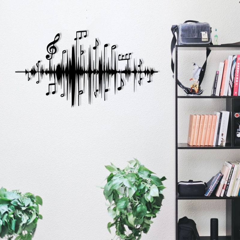 Dekorativní kovový doplněk na zeď Lal