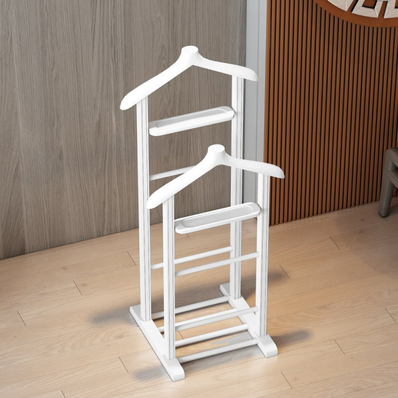 Valet Stand Beta Double - White