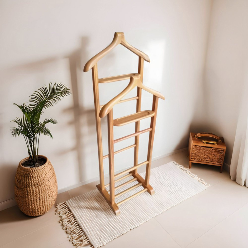 Valet Stand Beta Double - Natural