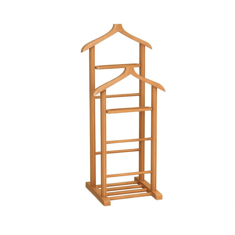 Valet Stand Beta Double - Natural