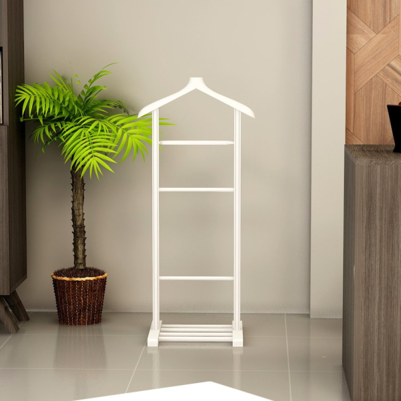 Valet Stand Beta Single - White