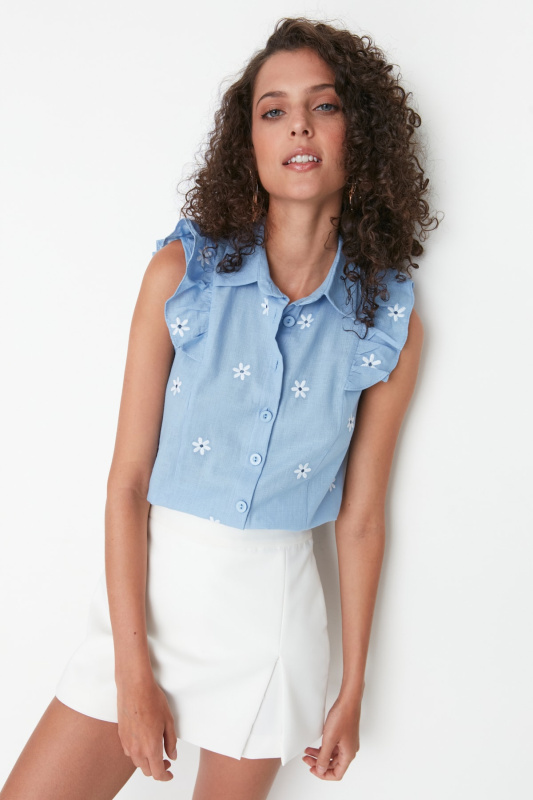 Dámská košile Trendyol Ruffle