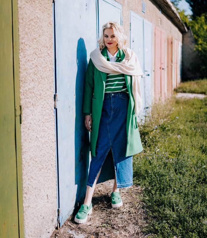 Dámská midi sukně Trendyol